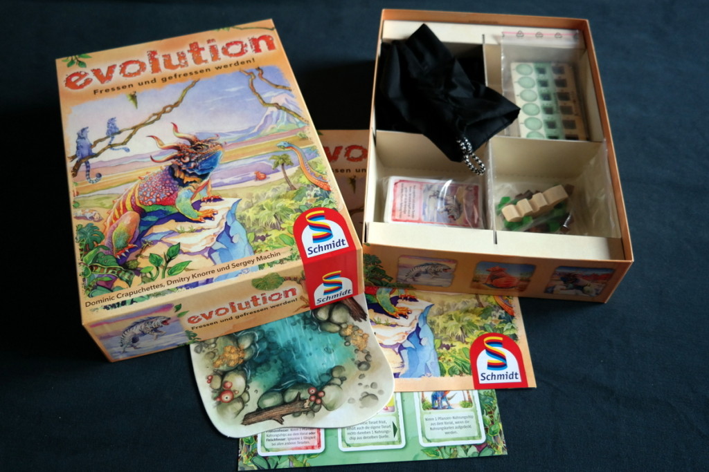Evolution Brettspiel Kartenspiel Boardgame Cardgame Box
